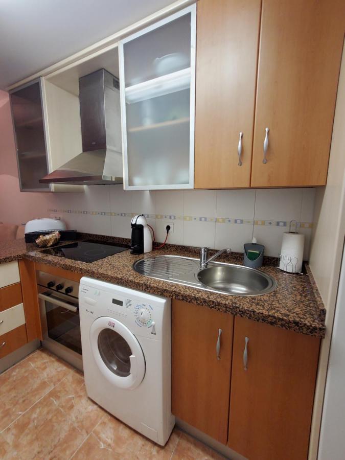 BAJO en PRIMERA LÍNEA de VERA-PLAYA con piscina privada! Exterior foto