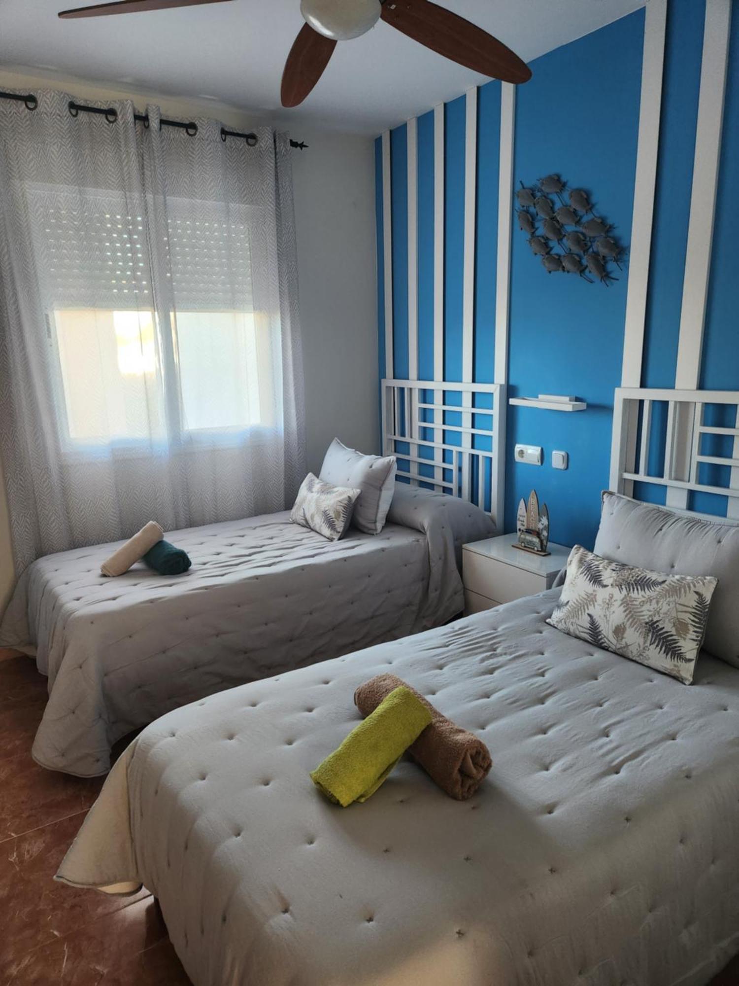 BAJO en PRIMERA LÍNEA de VERA-PLAYA con piscina privada! Exterior foto