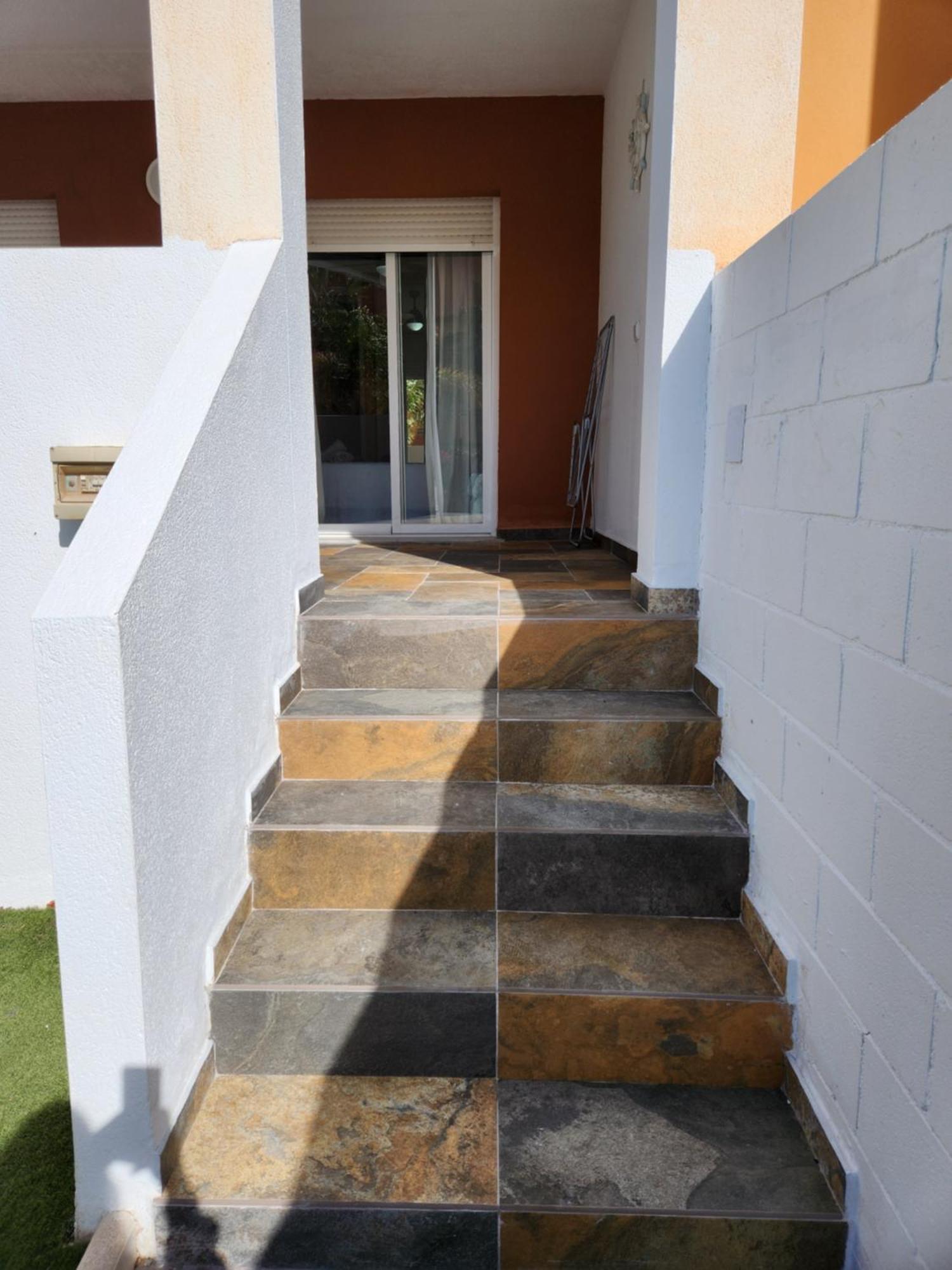 BAJO en PRIMERA LÍNEA de VERA-PLAYA con piscina privada! Exterior foto