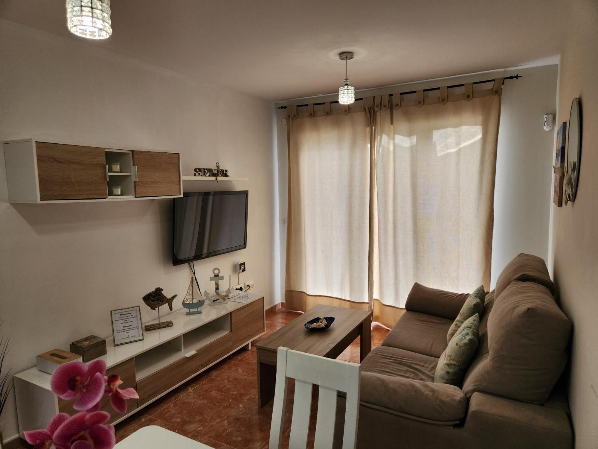 BAJO en PRIMERA LÍNEA de VERA-PLAYA con piscina privada! Exterior foto