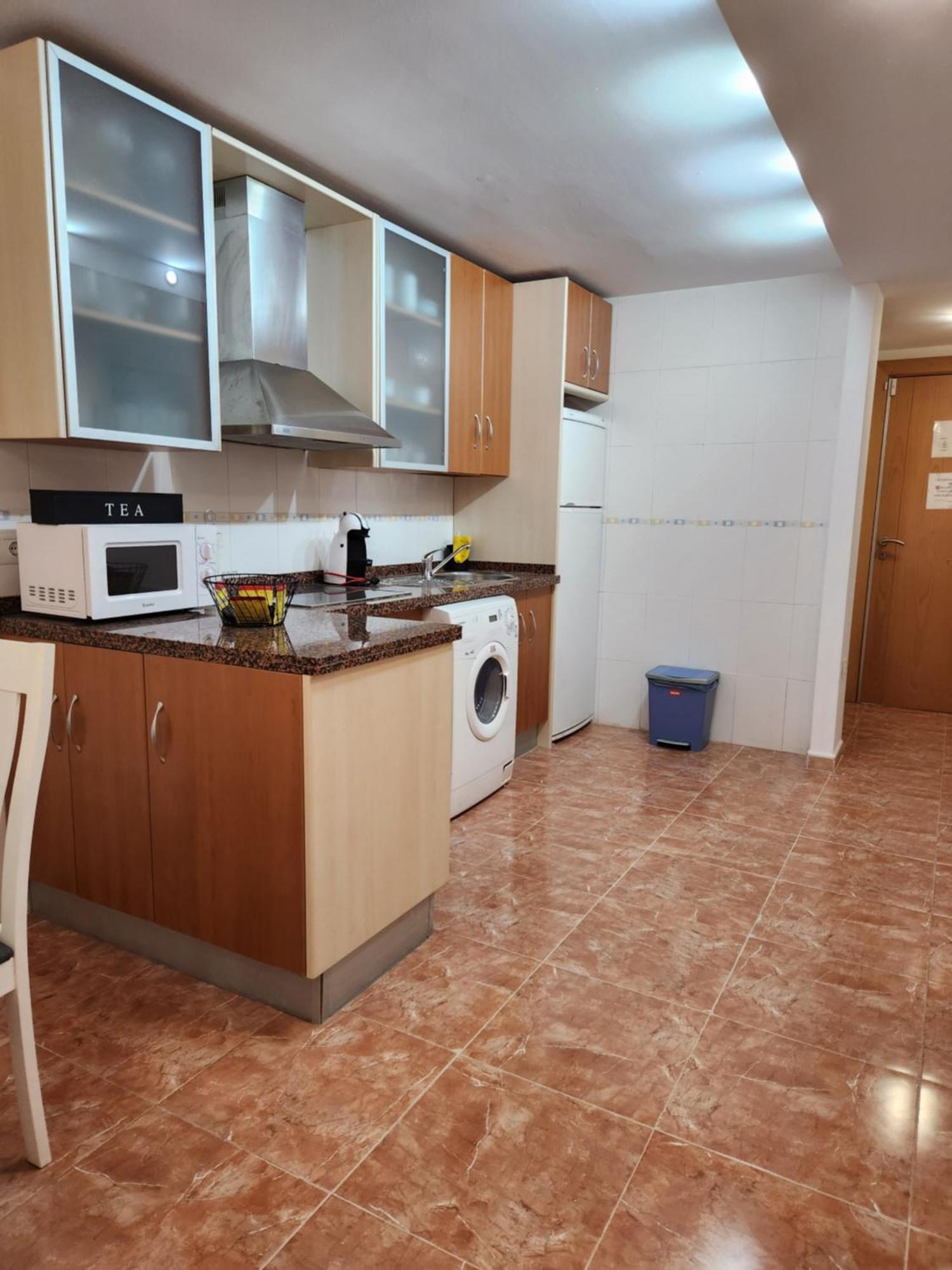 BAJO en PRIMERA LÍNEA de VERA-PLAYA con piscina privada! Exterior foto