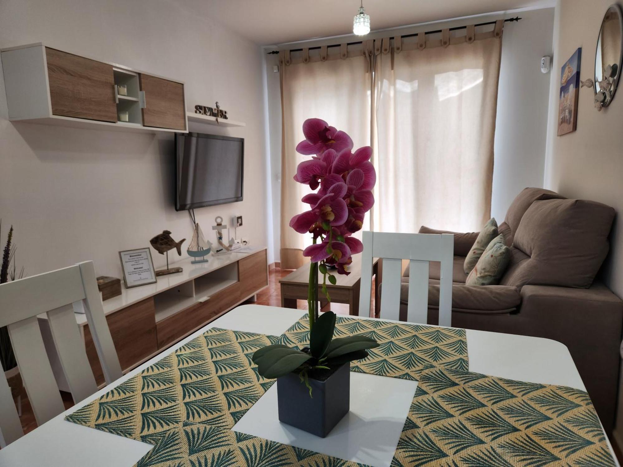 BAJO en PRIMERA LÍNEA de VERA-PLAYA con piscina privada! Exterior foto
