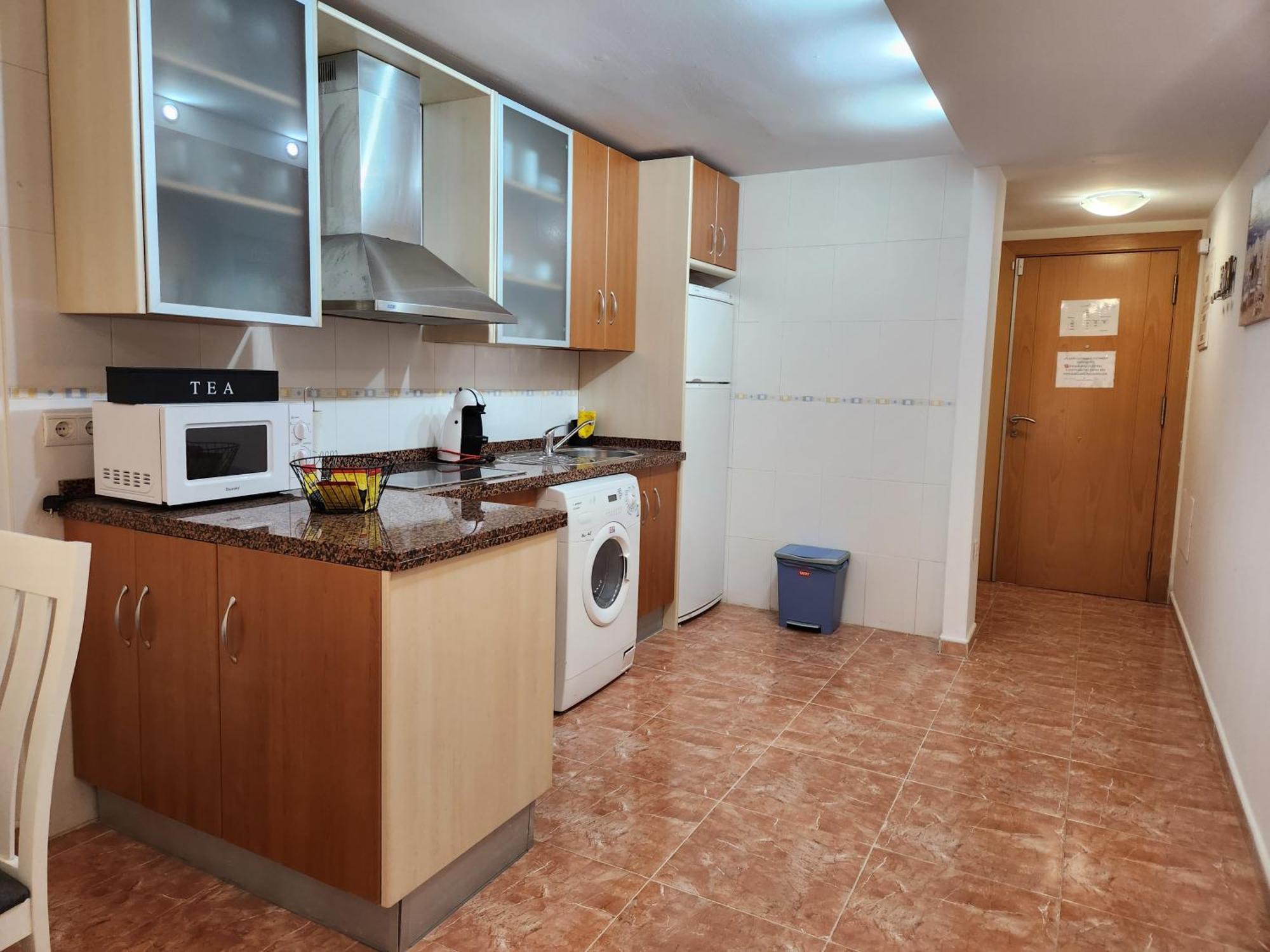 BAJO en PRIMERA LÍNEA de VERA-PLAYA con piscina privada! Exterior foto