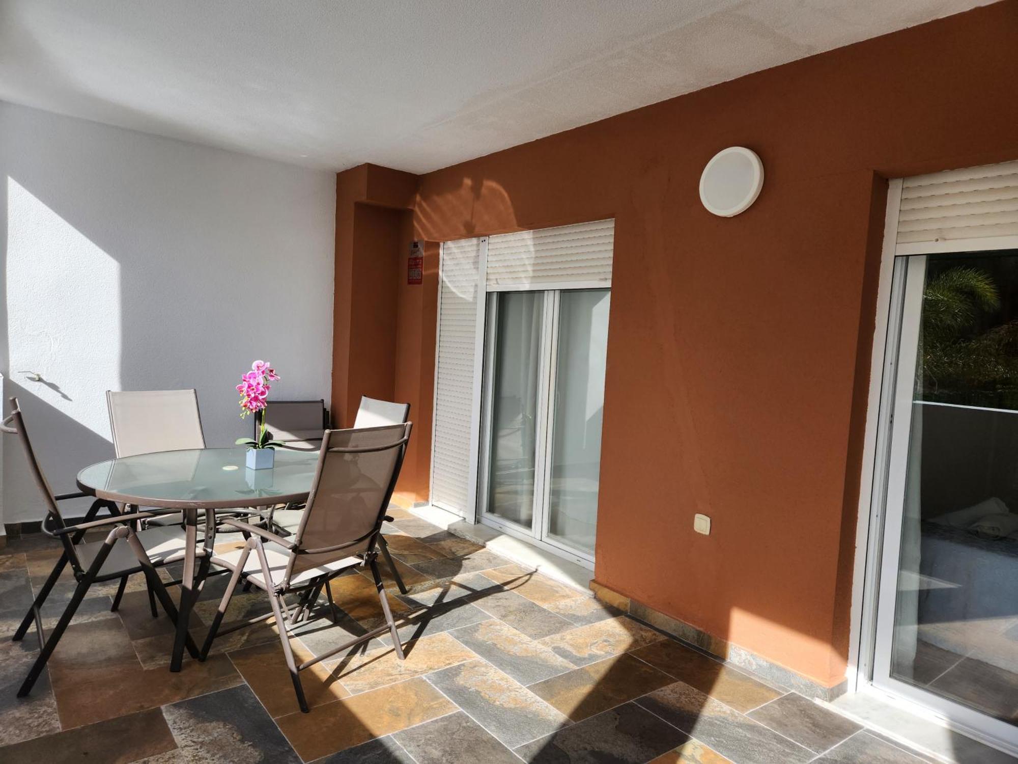 BAJO en PRIMERA LÍNEA de VERA-PLAYA con piscina privada! Exterior foto