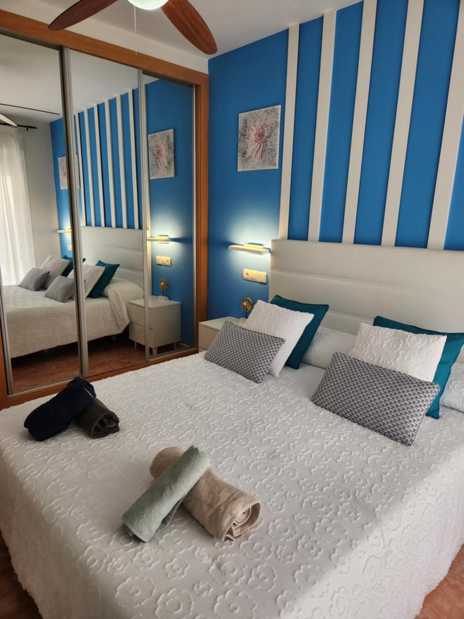 BAJO en PRIMERA LÍNEA de VERA-PLAYA con piscina privada! Exterior foto